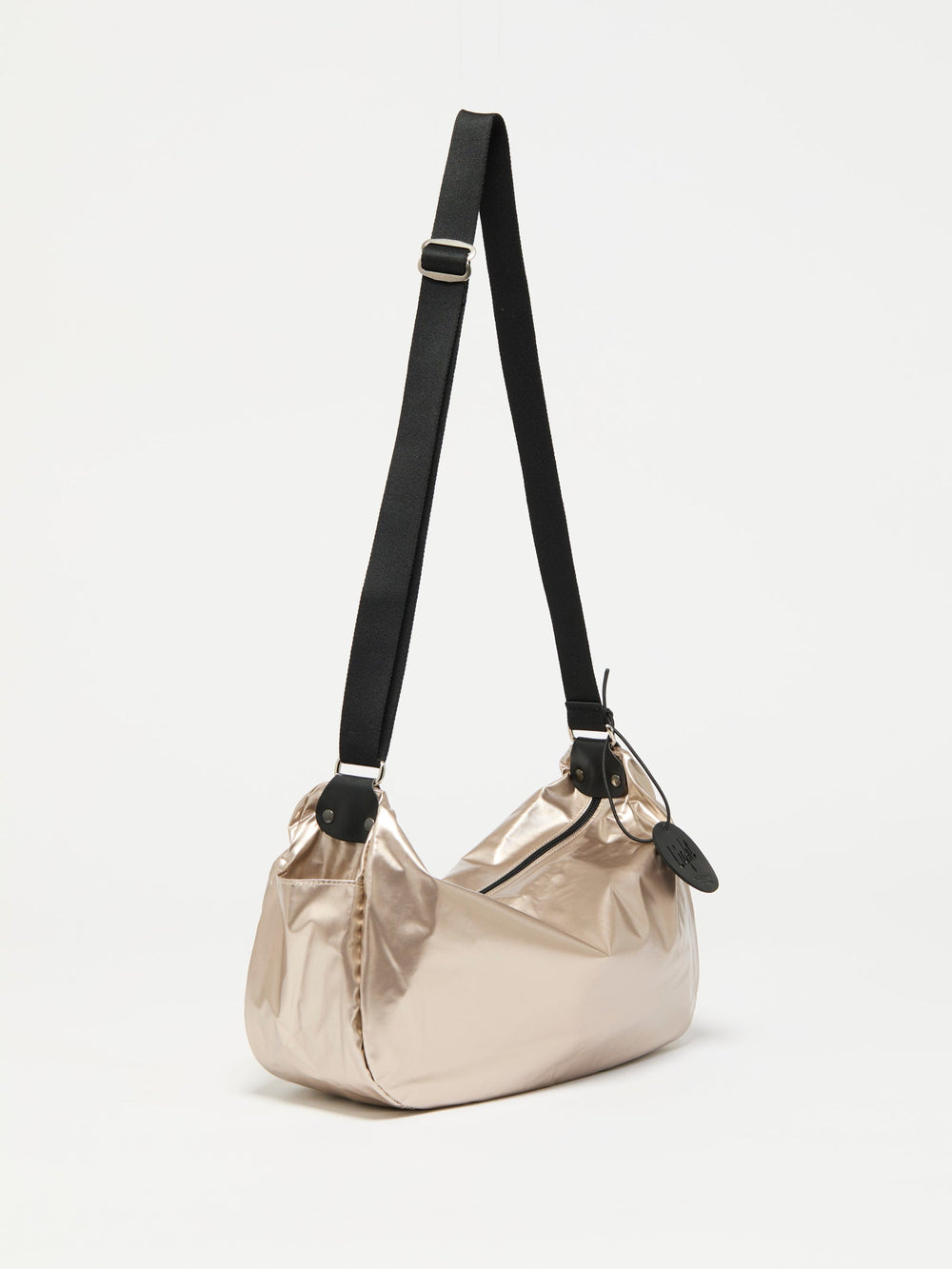 Jack Gomme Liris Light Original Shoulder Bag in Nacre available at Barbara Katz