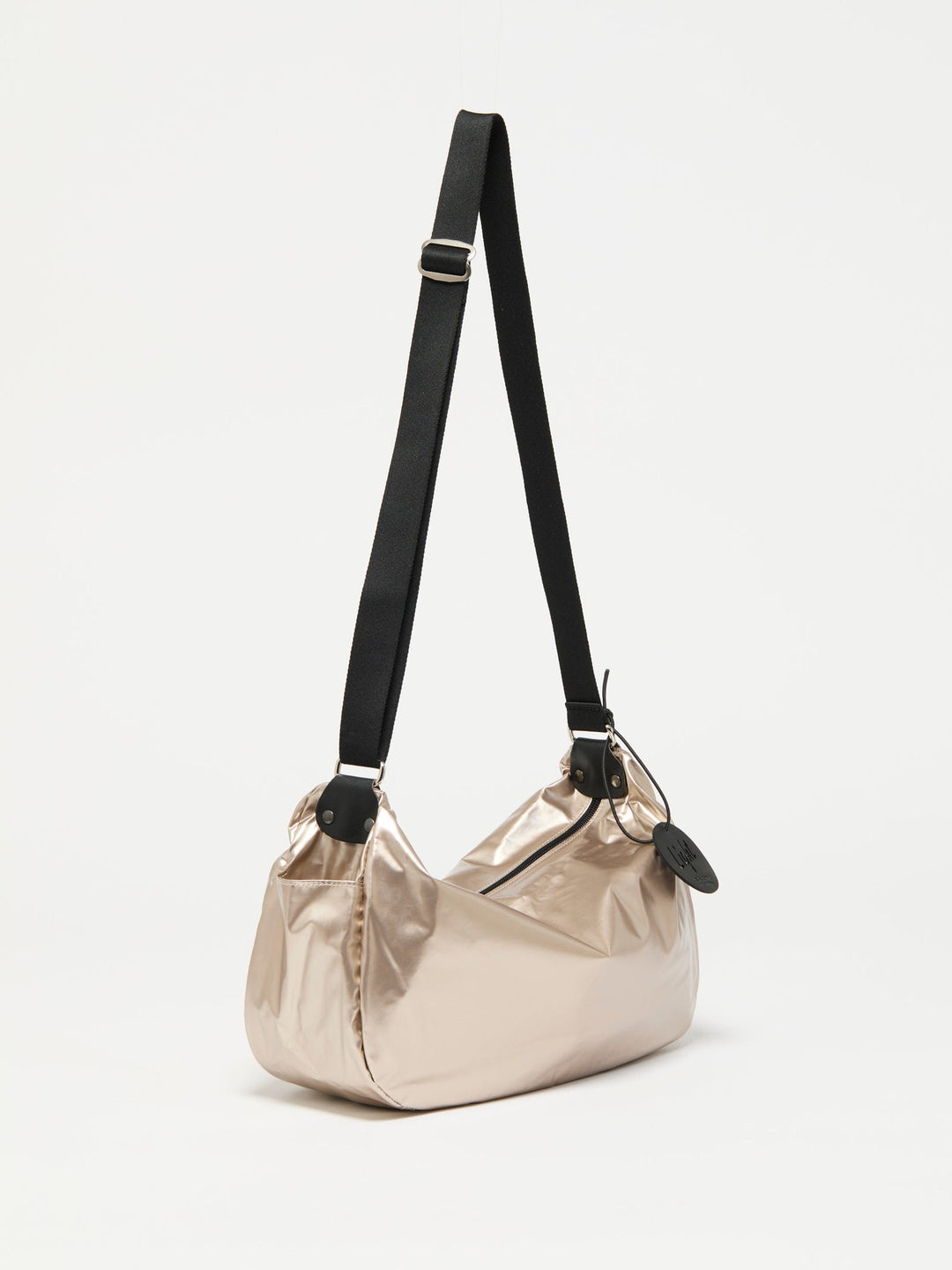 Jack Gomme Liris Light Original Shoulder Bag in Nacre available at Barbara Katz