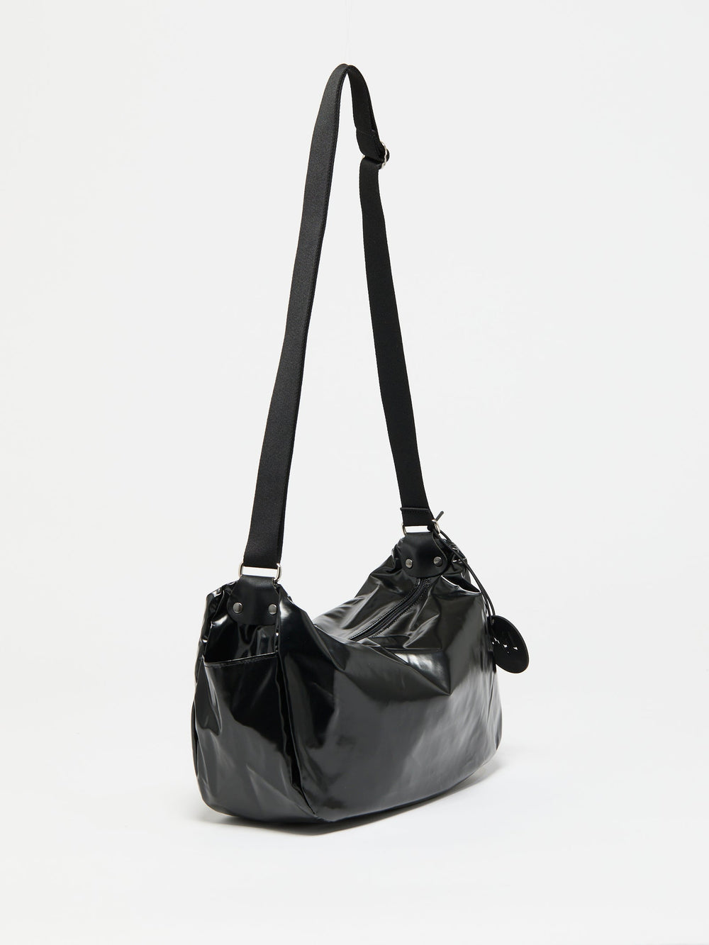 Jack Gomme Liris Light Original Shoulder Bag in Noir available at Barbara Katz