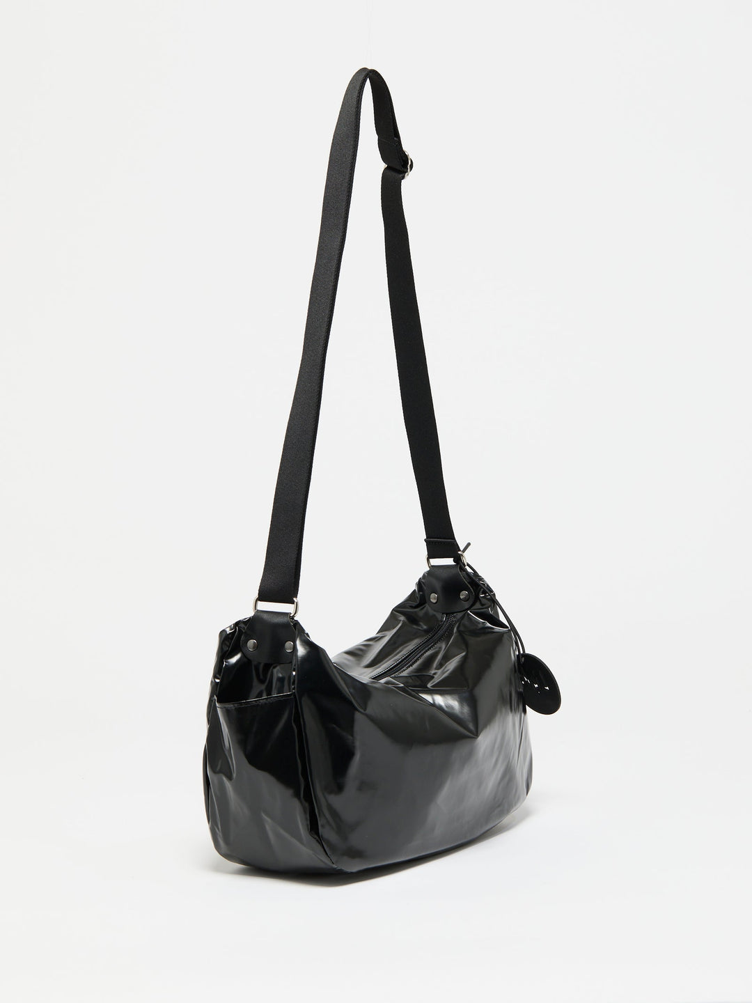 Jack Gomme Liris Light Original Shoulder Bag in Noir available at Barbara Katz