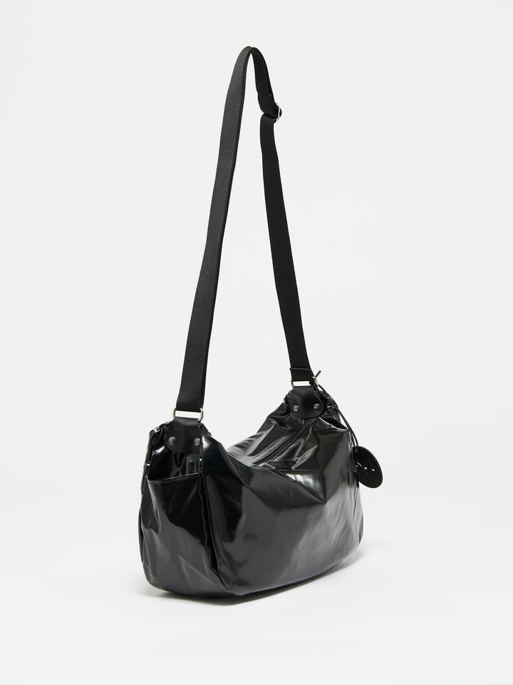 Jack Gomme Liris Light Original Shoulder Bag in Noir available at Barbara Katz