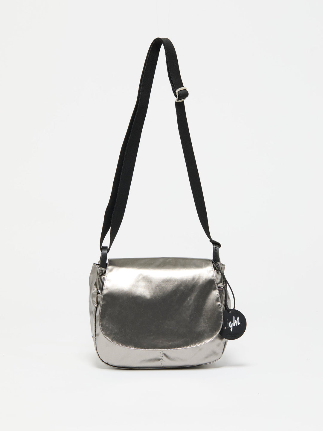 Jack Gomme Nico Light Shoulder Bag in Metal available at Barbara Katz
