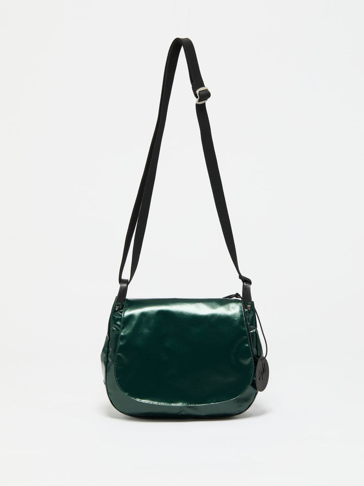Jack Gomme Nico Light Shoulder Bag in Verde available at Barbara Katz