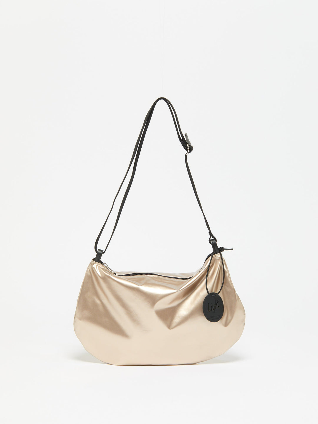 Jack Gomme Filo Light Original Shoulder Bag in Shiny Nacre available at Barbara Katz