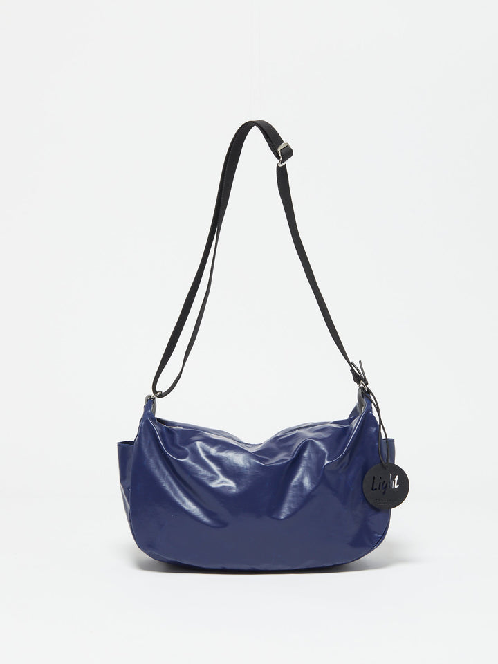 Jack Gomme Liris Light Original Shoulder Bag in Matte Marine available at Barbara Katz