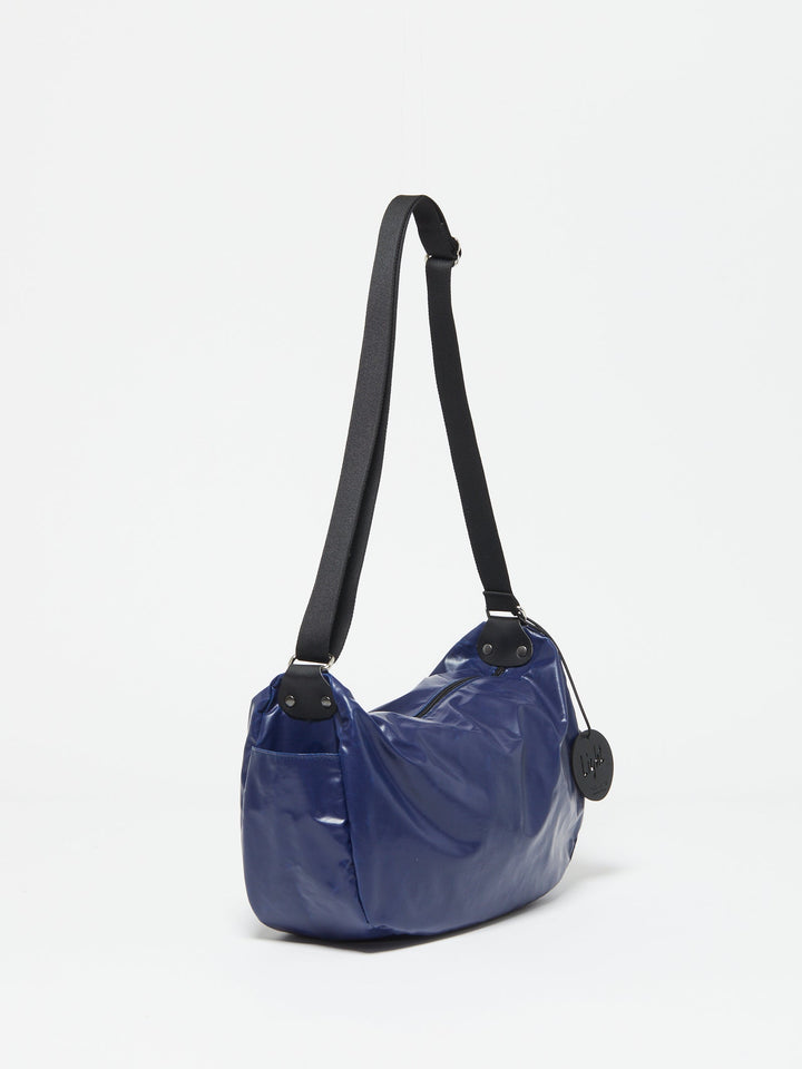 Jack Gomme Liris Light Original Shoulder Bag in Matte Marine available at Barbara Katz