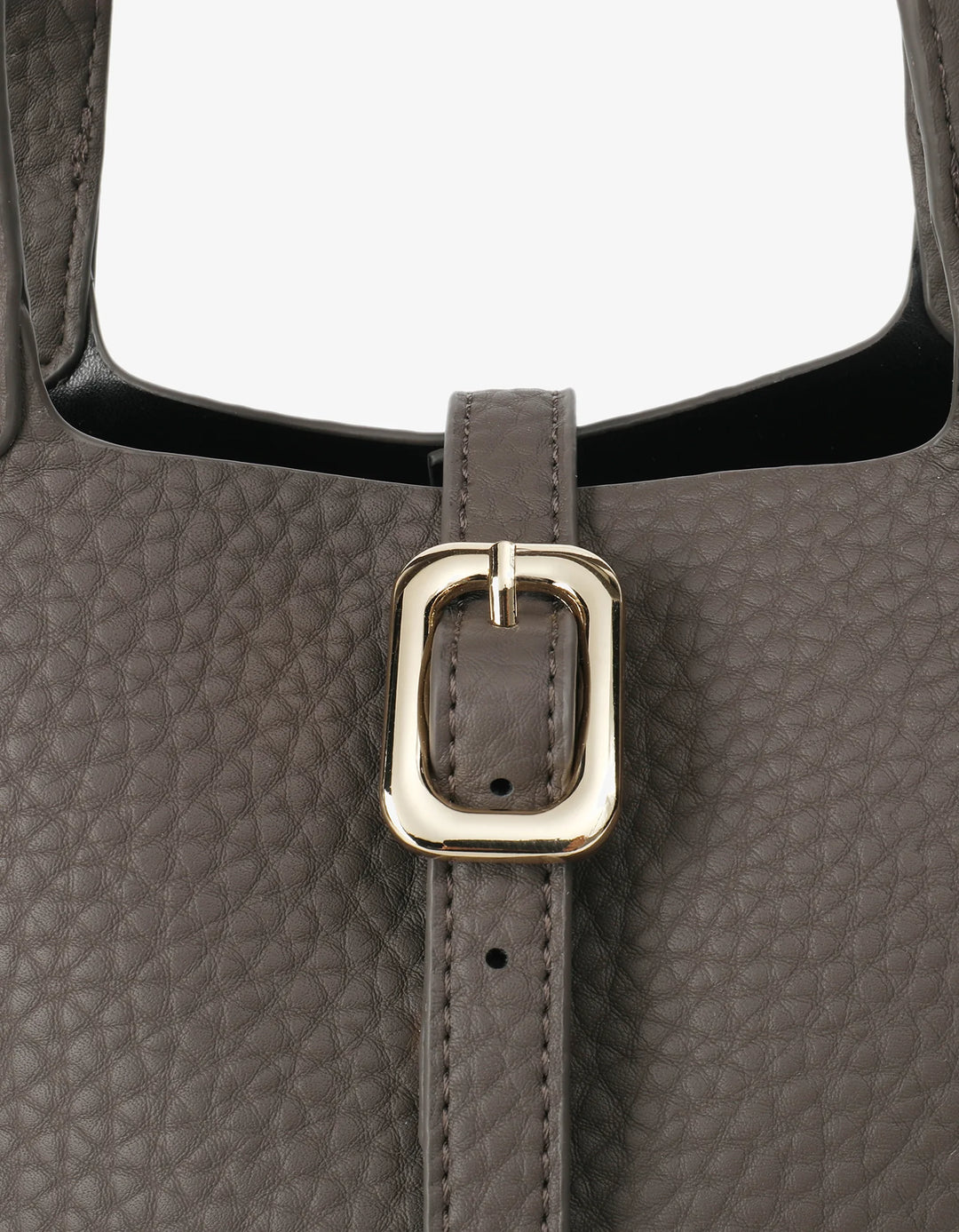 Remi/Reid Joya Mini Bucket Bag in Dark Grey available at Barbara Katz