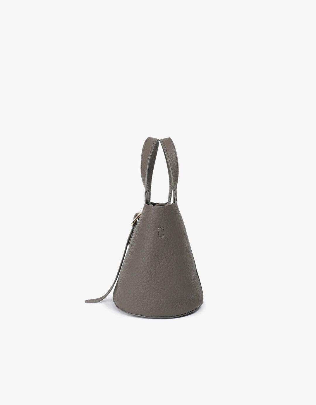 Remi/Reid Joya Mini Bucket Bag in Dark Grey available at Barbara Katz