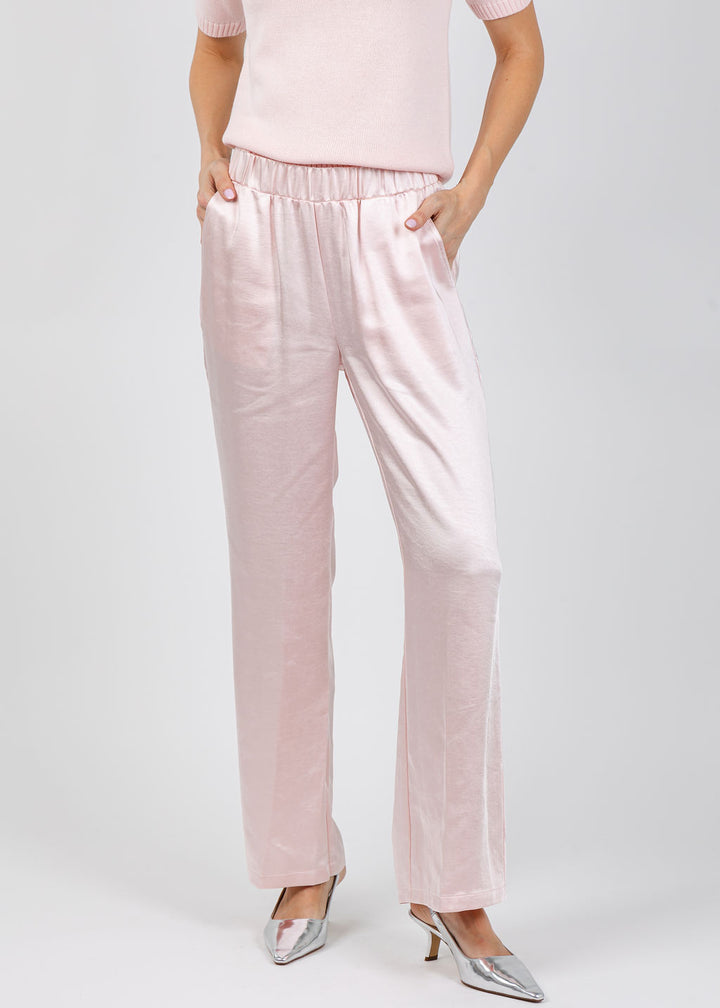 J Society Melody Easy Full Pants in Blush available at Barbara Katz