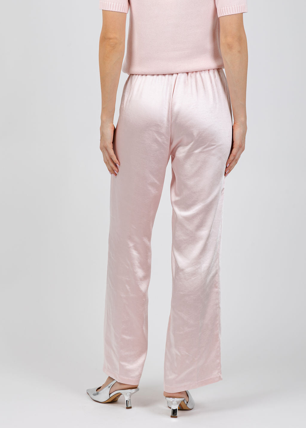 J Society Melody Easy Full Pants in Blush available at Barbara Katz