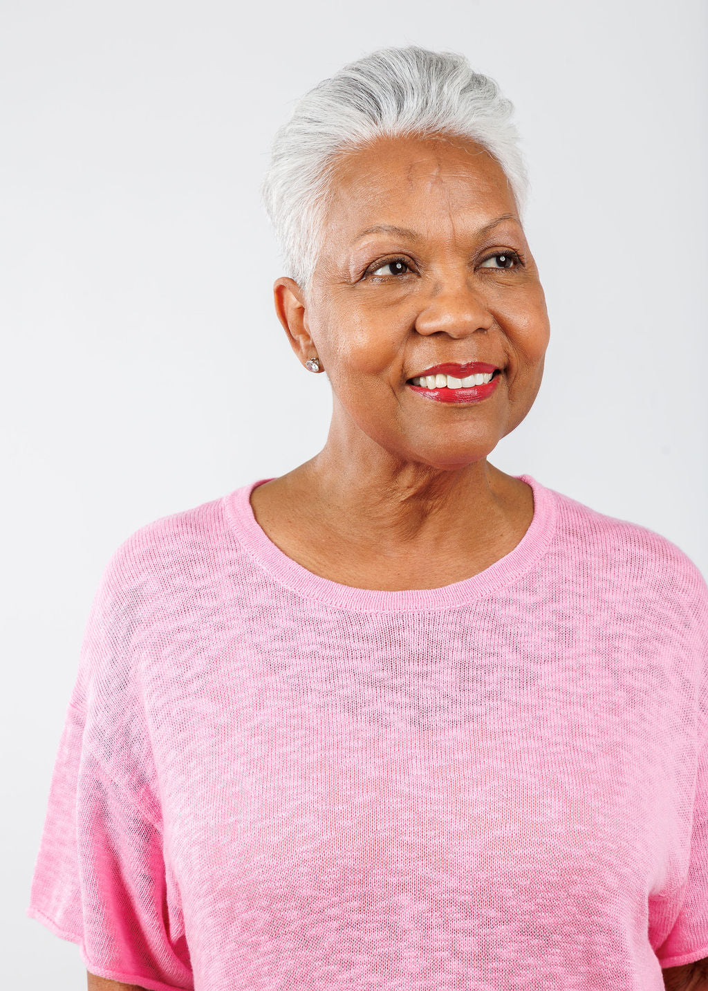 J Society Short Sleeve Boxy Tee in Blossom available at Barbara Katz
