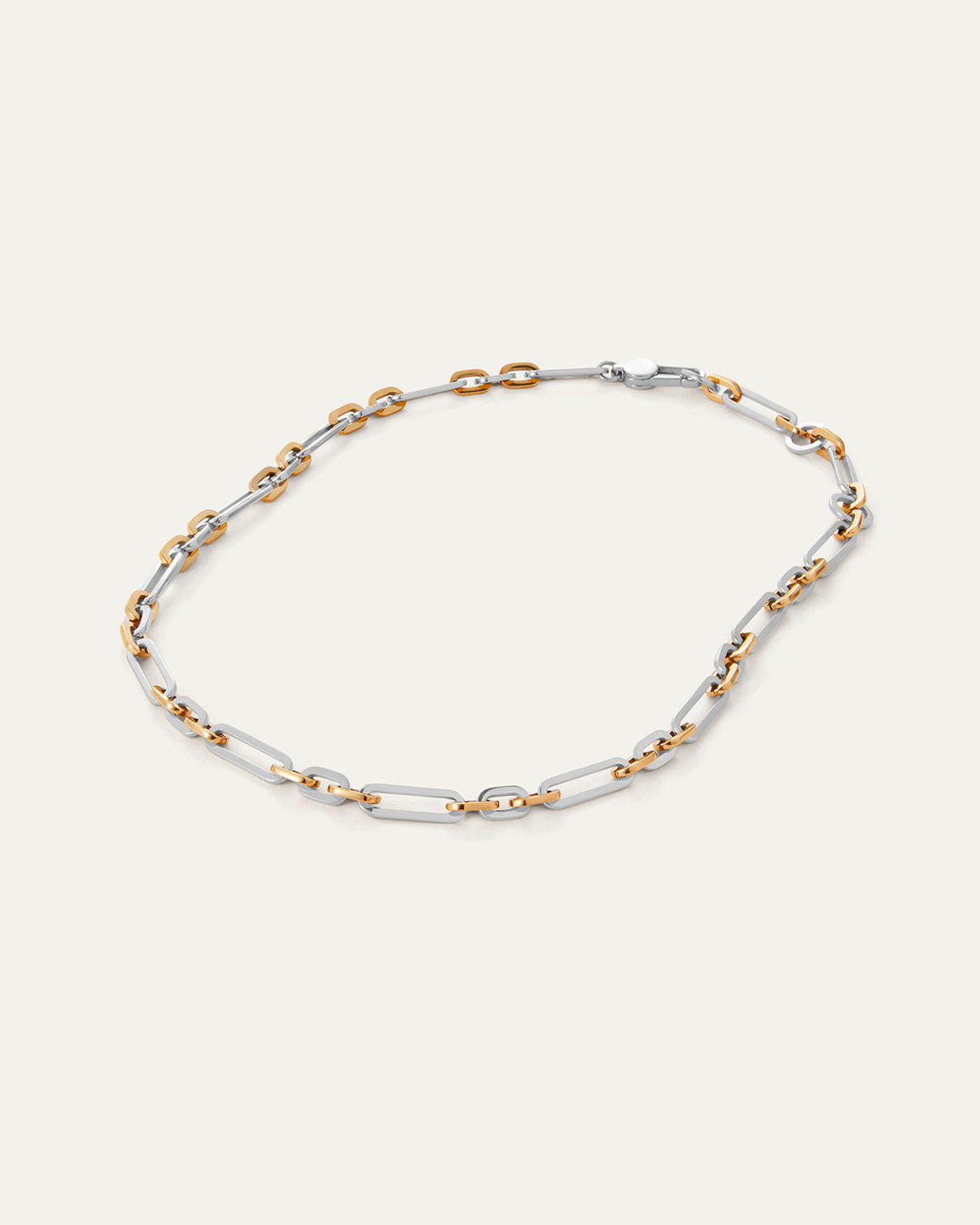 Jenny Bird Mercer Chain Necklace 18" in Two Tone available at Barbara Katz