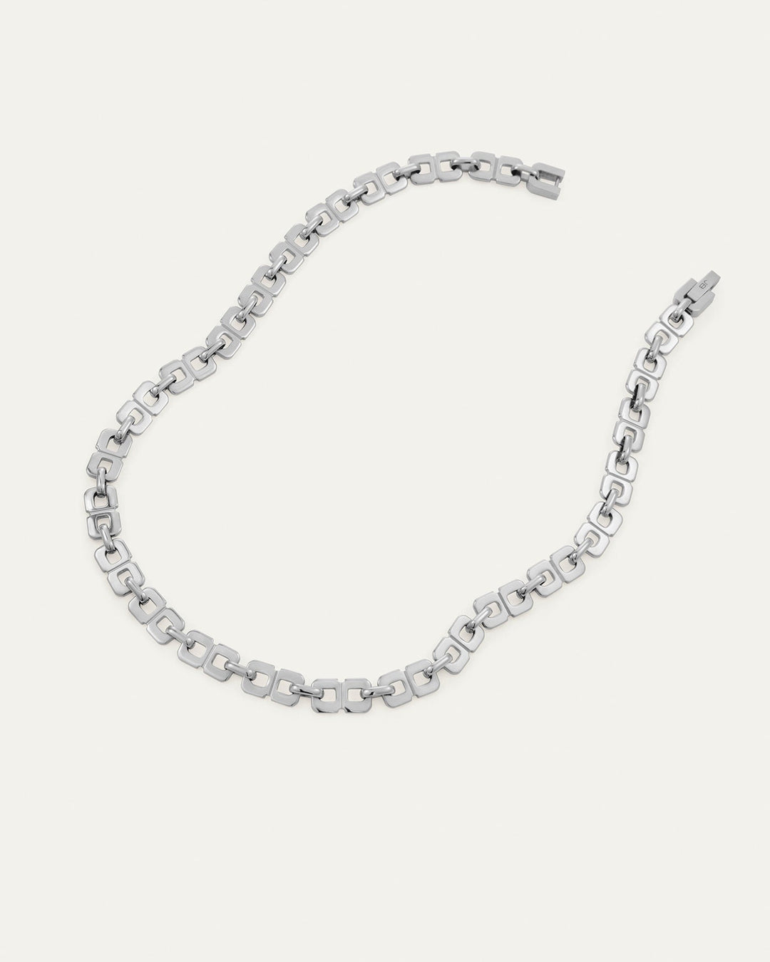 Jenny Bird Rome Chain Necklace 17" in Platinum available at Barbara Katz