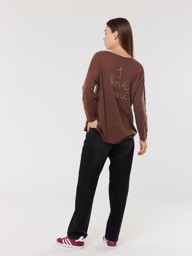 Jessie Embroidered Sweater