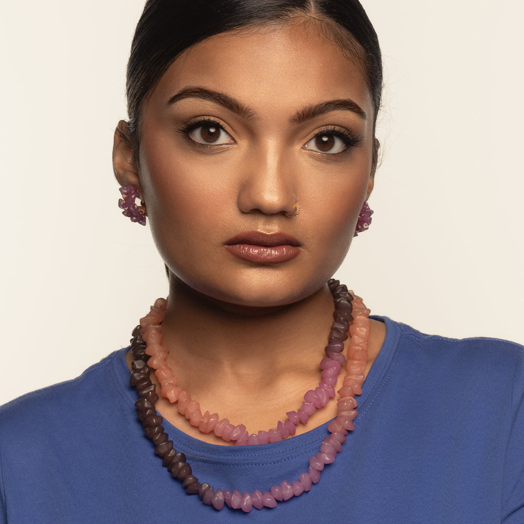 PONO Jolene Necklace in Apricot Brandy available at Barbara Katz