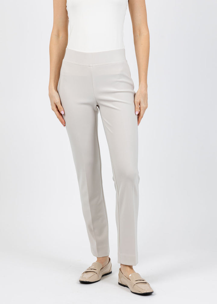 Joseph Ribkoff Classic Straight Pants in Moonstone available at Barbara Katz