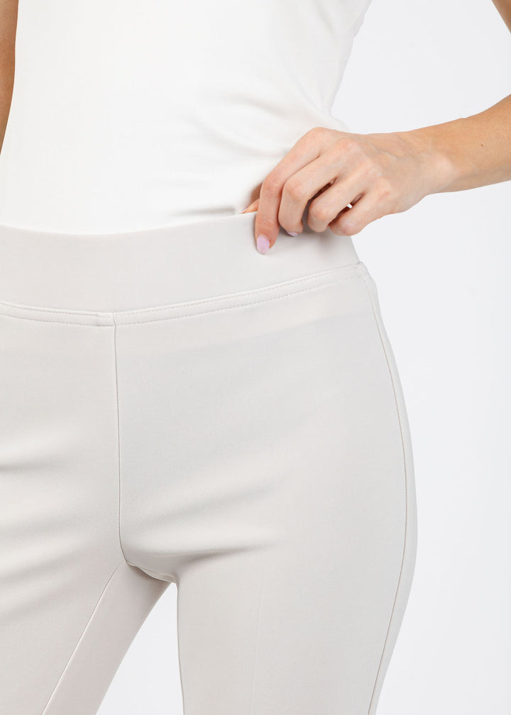 Joseph Ribkoff Classic Straight Pants in Moonstone available at Barbara Katz