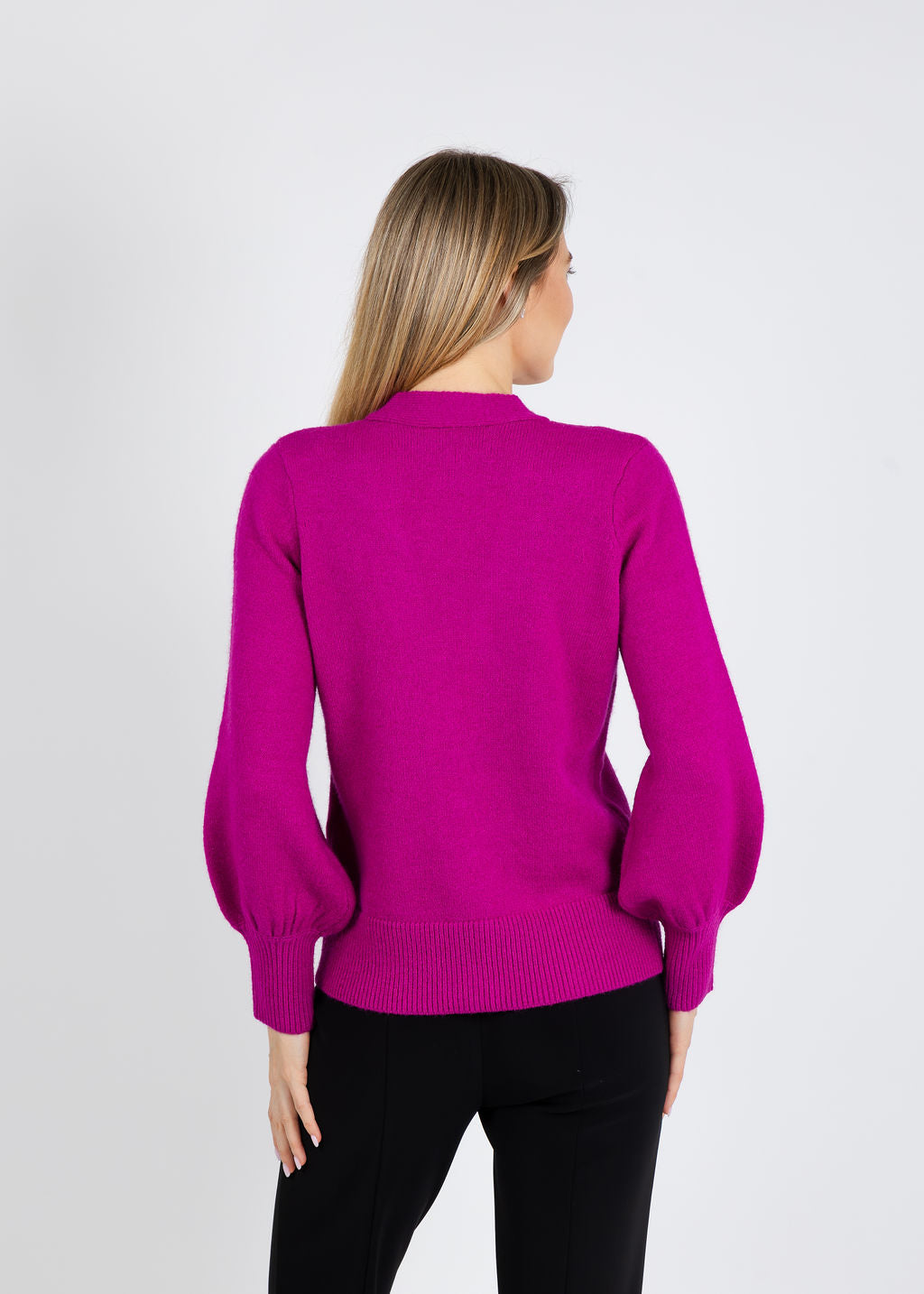 Joseph Ribkoff Jewel Button Cardigan in Cosmos available at Barbara Katz
