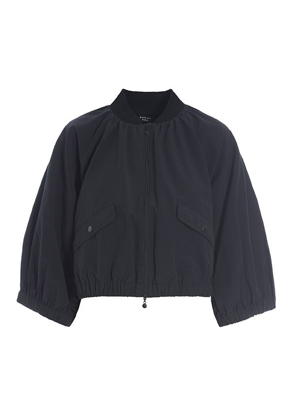 Bitte Kai Rand Cropped Front Zip Bomber 