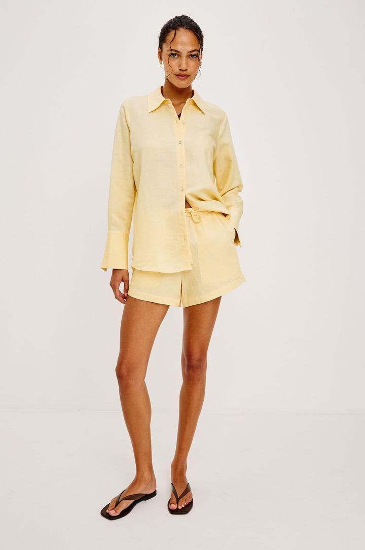 Rails Knox Shirt in Sunshine available at Barbara Katz