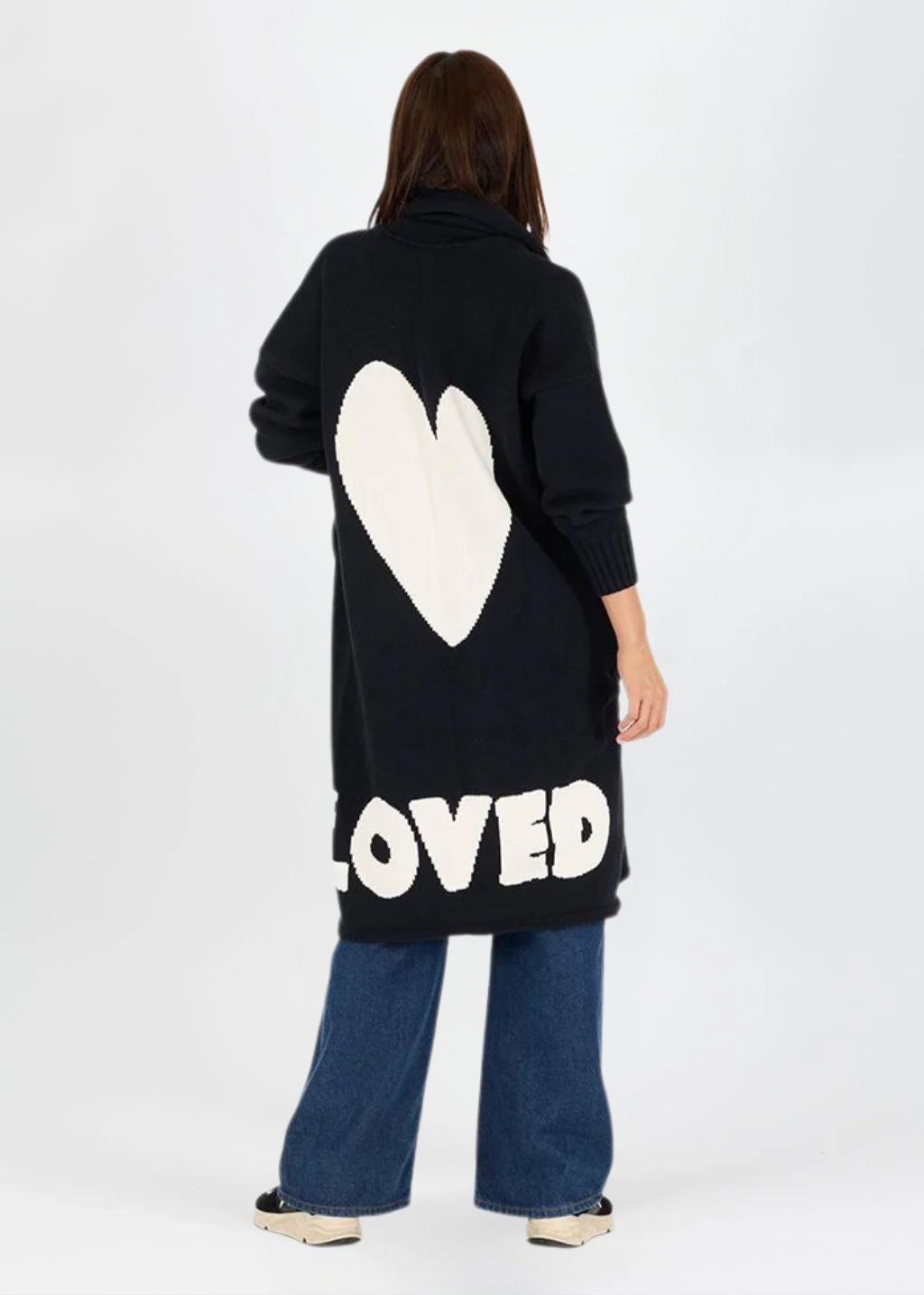 Kerri Rosenthal Mercer Loved Duster in Black available at Barbara Katz