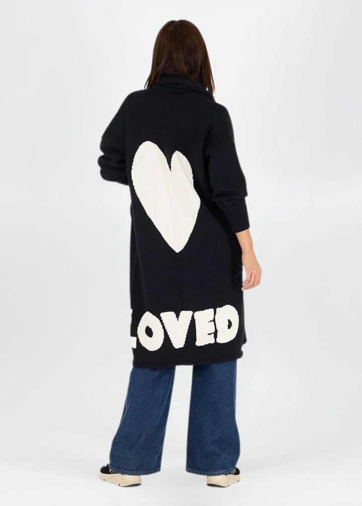 Kerri Rosenthal Mercer Loved Duster in Black available at Barbara Katz