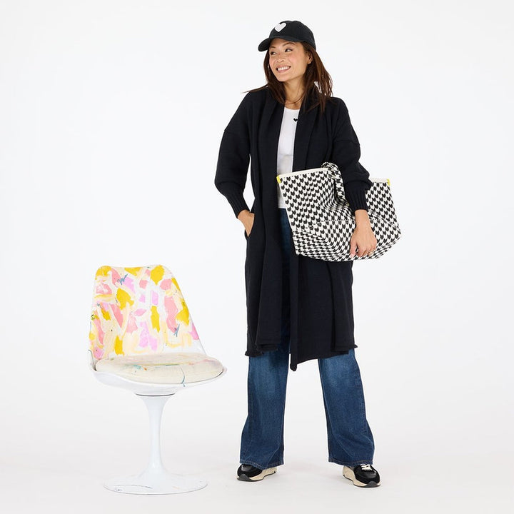 Kerri Rosenthal Mercer Loved Duster in Black available at Barbara Katz