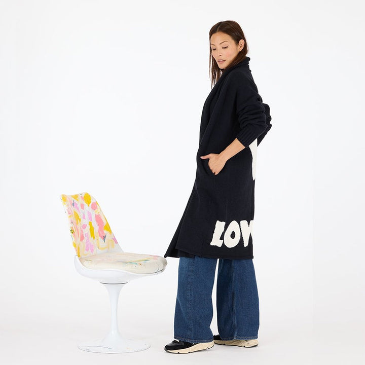 Kerri Rosenthal Mercer Loved Duster in Black available at Barbara Katz