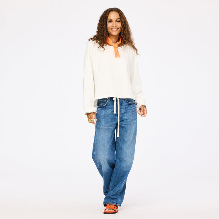 Kerri Rosenthal Studio Sweatshirt in Cloud available at Barbara Katz