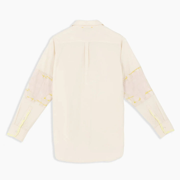 Kerri Rosenthal Mia Shirt Quilted Patch - Moonstone