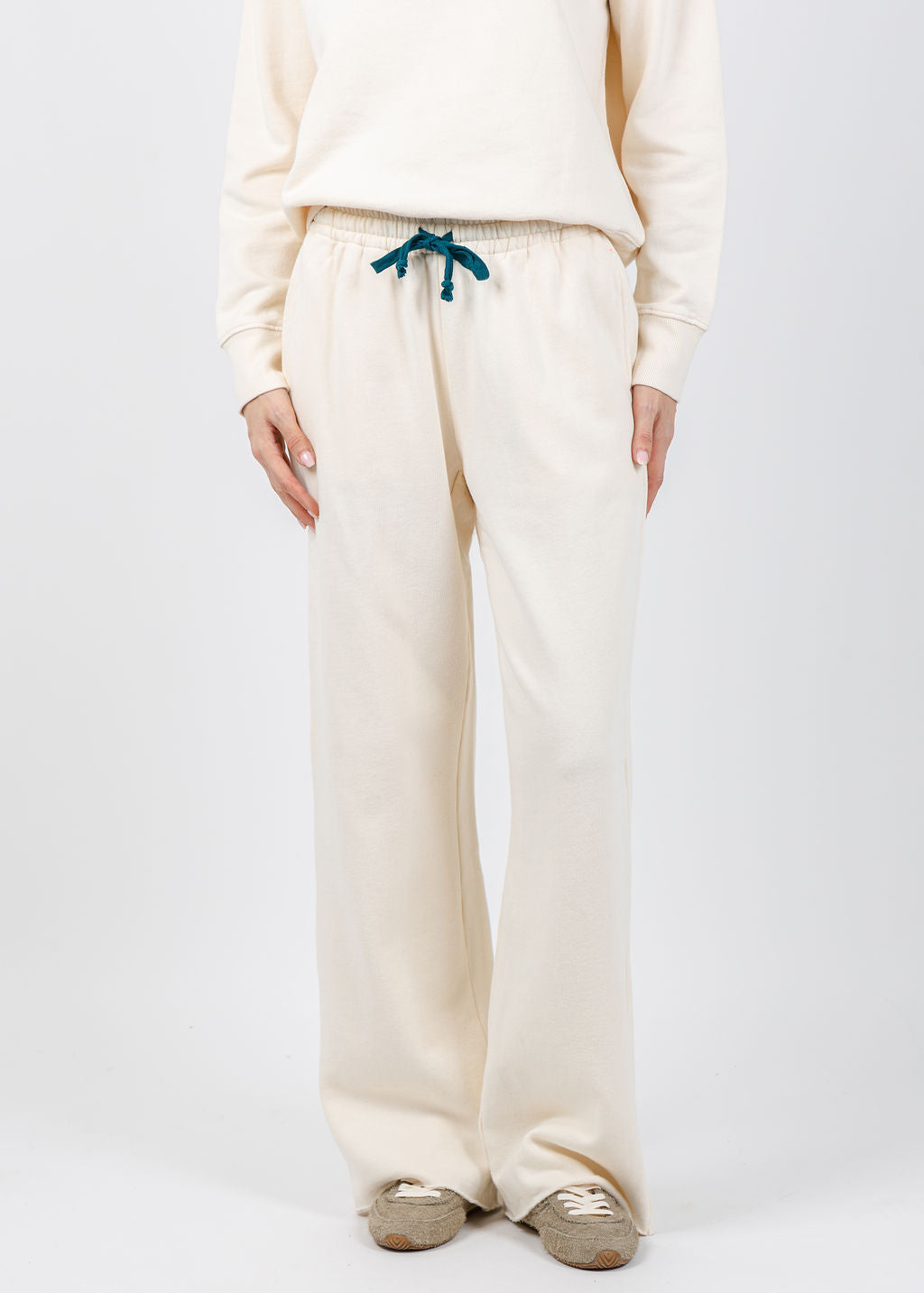 Kerri Rosenthal Weekend Barb Sweatpants in Canvas available at Barbara Katz