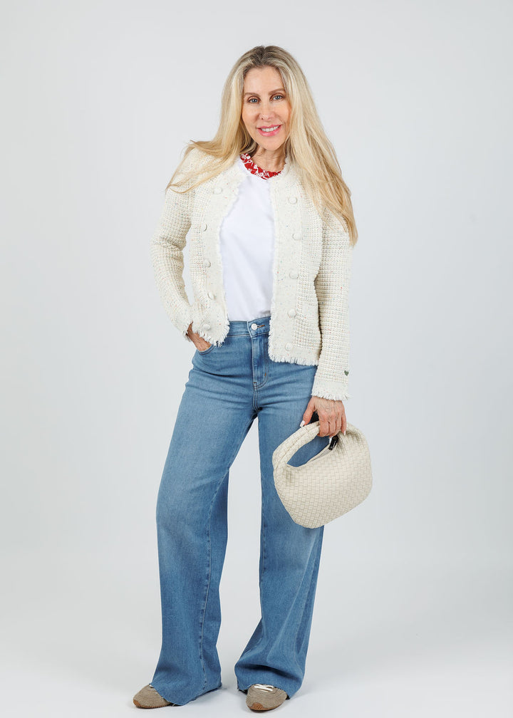 Frame Le Slim Palazzo Jeans in Flip Raw After available at Barbara Katz