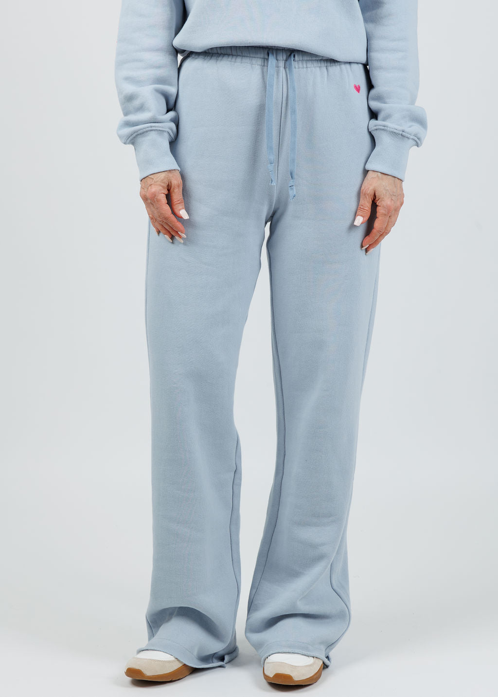 Kerri Rosenthal Weekend Barb Sweatpants in Slate Blue available at Barbara Katz