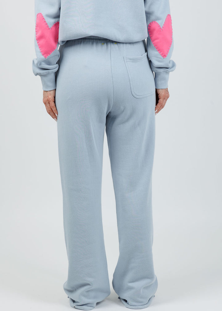 Kerri Rosenthal Weekend Barb Sweatpants in Slate Blue available at Barbara Katz