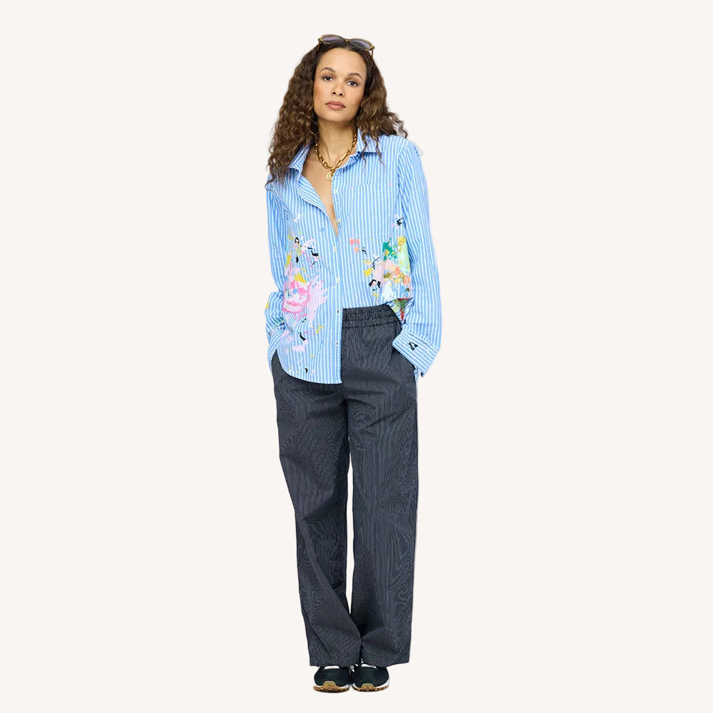 Kerri Rosenthal Mia Happimess Studio Shirt in Multi available at Barbara Katz