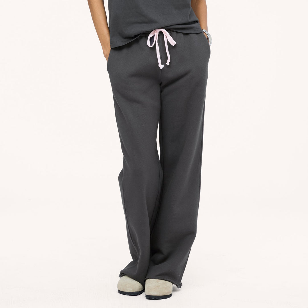 Kerri Rosenthal Weekend Barb Sweatpants in Anthracite available at Barbara Katz