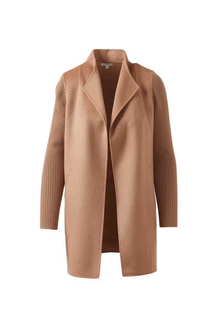 Kinross Rib Sleeve Coat available at Barbara Katz