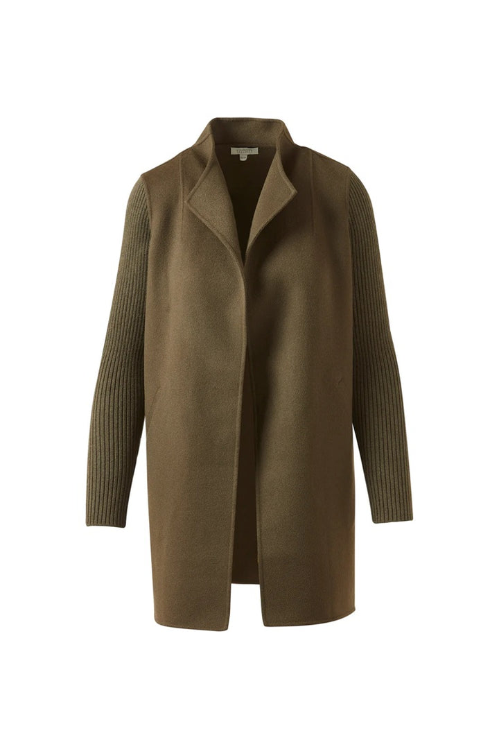 Kinross Rib Sleeve Coat available at Barbara Katz