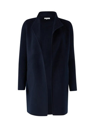 Rib Sleeve Coat