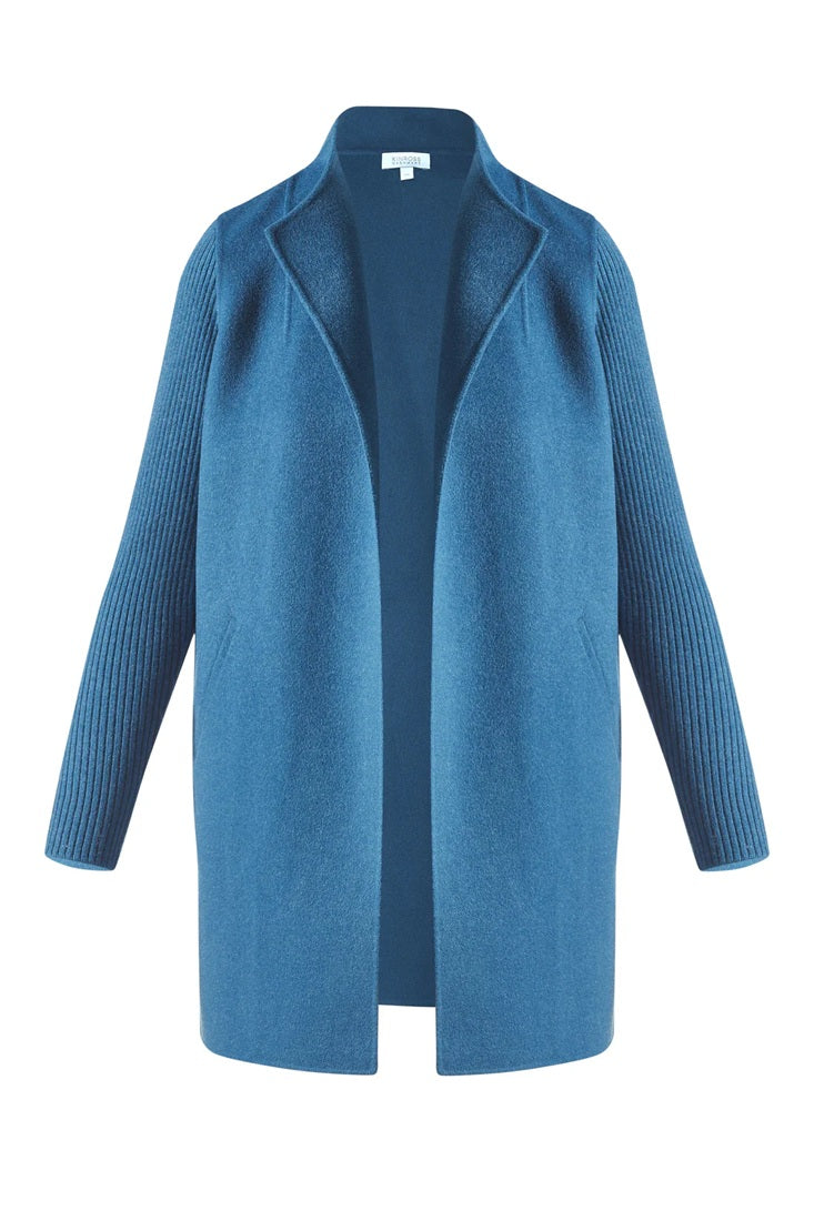 Rib Sleeve Coat