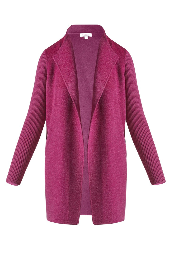 Rib Sleeve Coat
