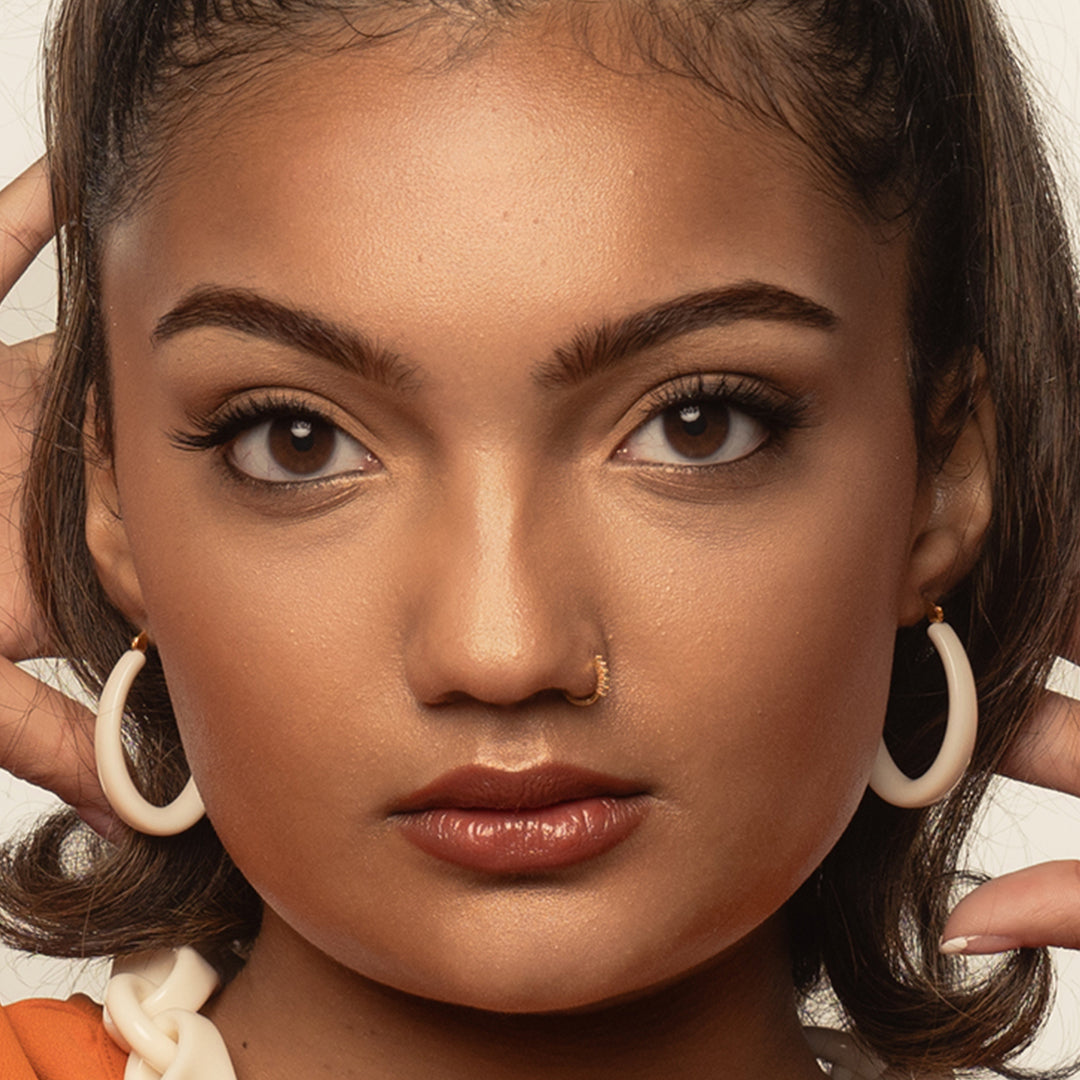 PONO Kira Earrings in Latte available at Barbara Katz