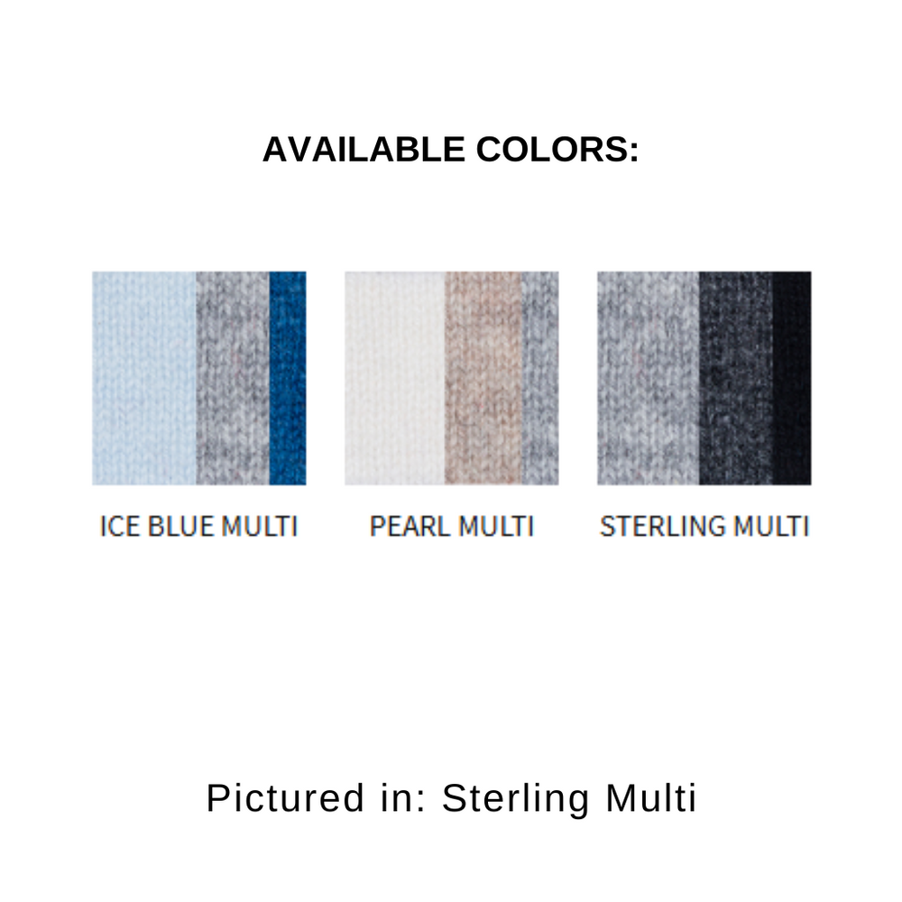 Kinross Textured Colorblock Wrap available at Barbara Katz