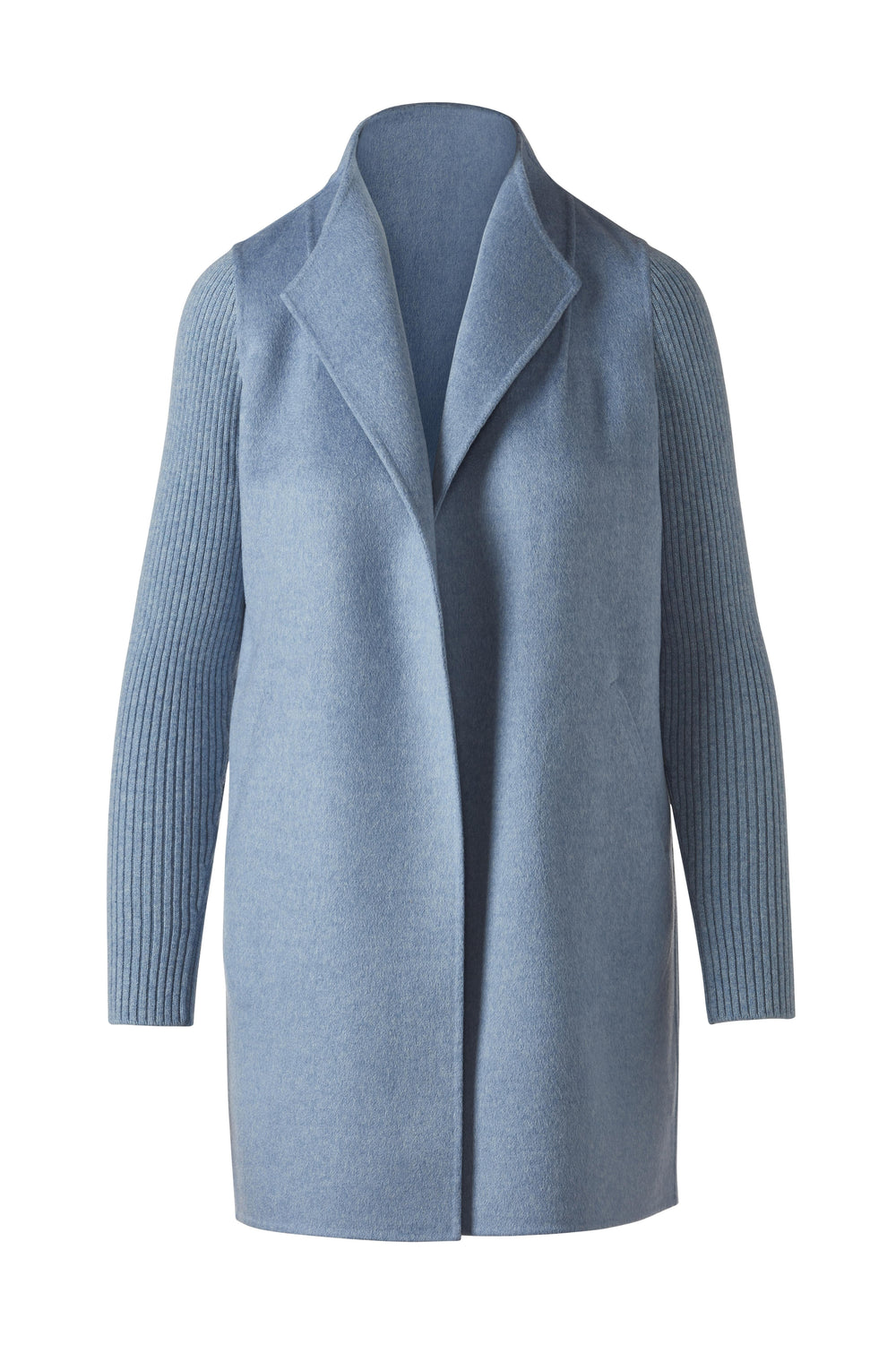 Kinross Rib Sleeve Coat in Cove available at Barbara Katz