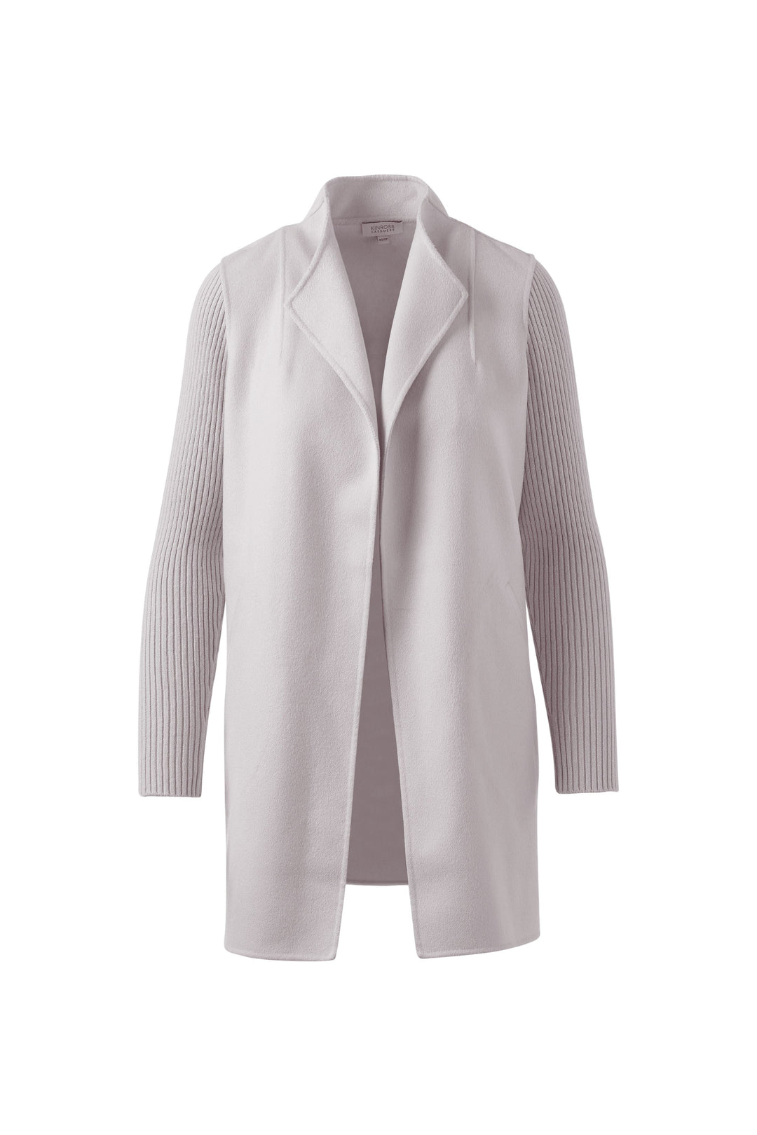 Kinross Rib Sleeve Coat in Birch available at Barbara Katz