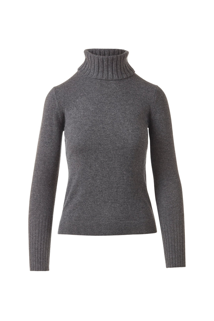 Kinross Chunky Trim T-Neck available at Barbara Katz