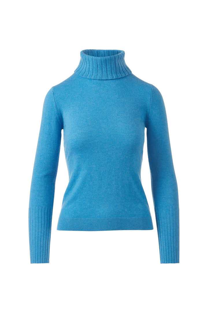 Kinross Chunky Trim T-Neck available at Barbara Katz