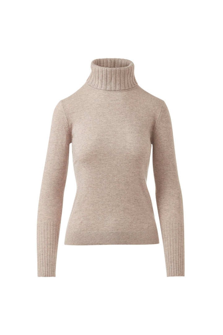 Kinross Chunky Trim T-Neck available at Barbara Katz