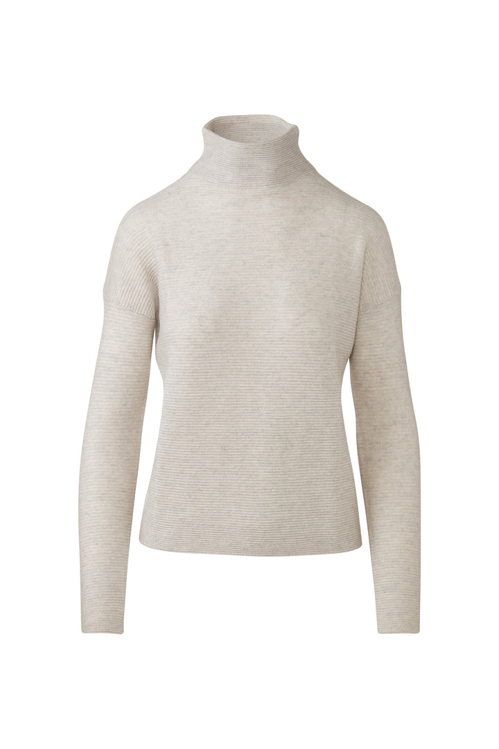 Kinross Textured Slouchy Funnel Sweater available at Barbara Katz