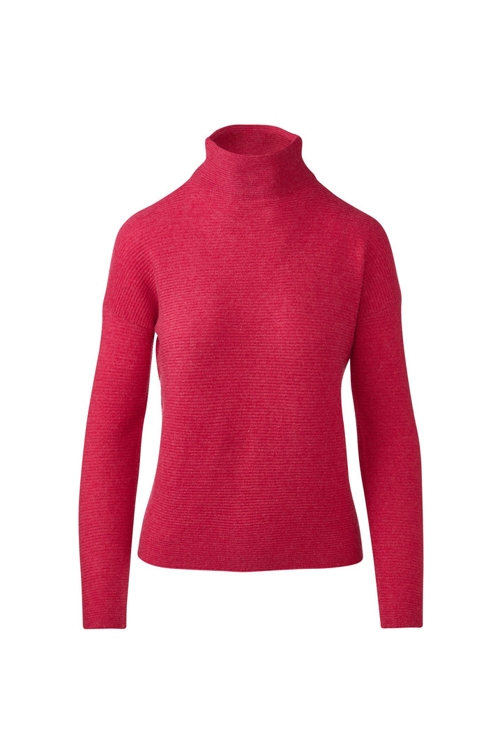 Kinross Textured Slouchy Funnel Sweater available at Barbara Katz